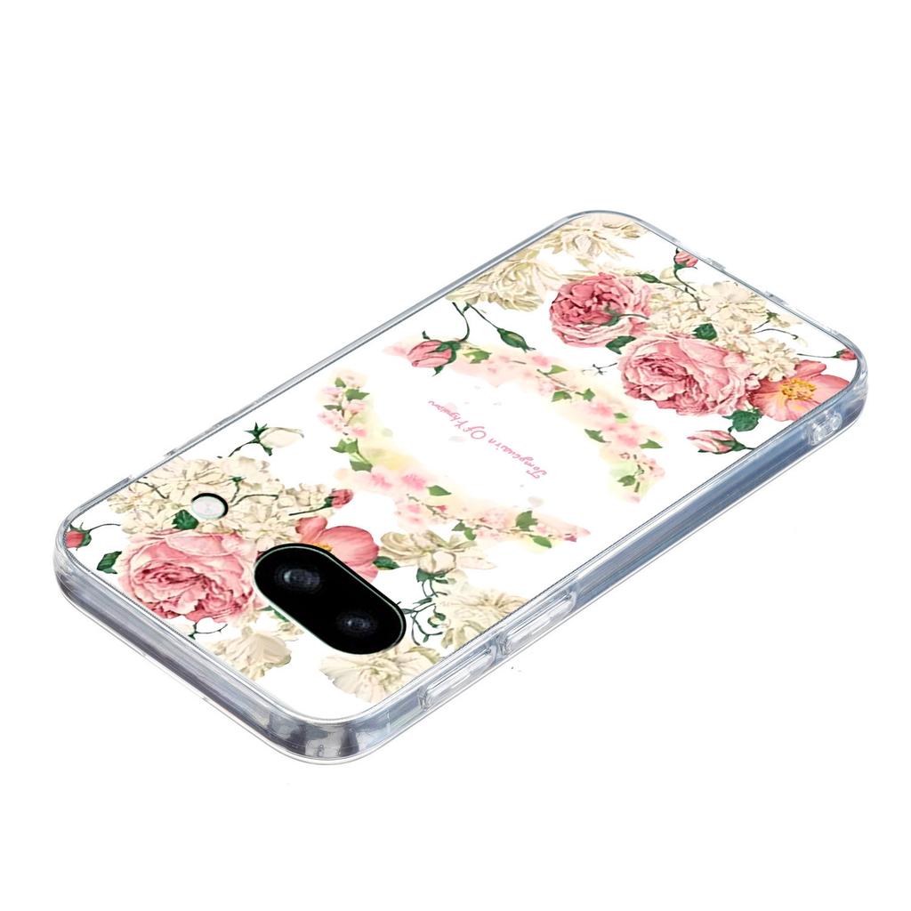 For Google Pixel 8a Case Pattern Printing Anti-Scratch TPU Phone Cover