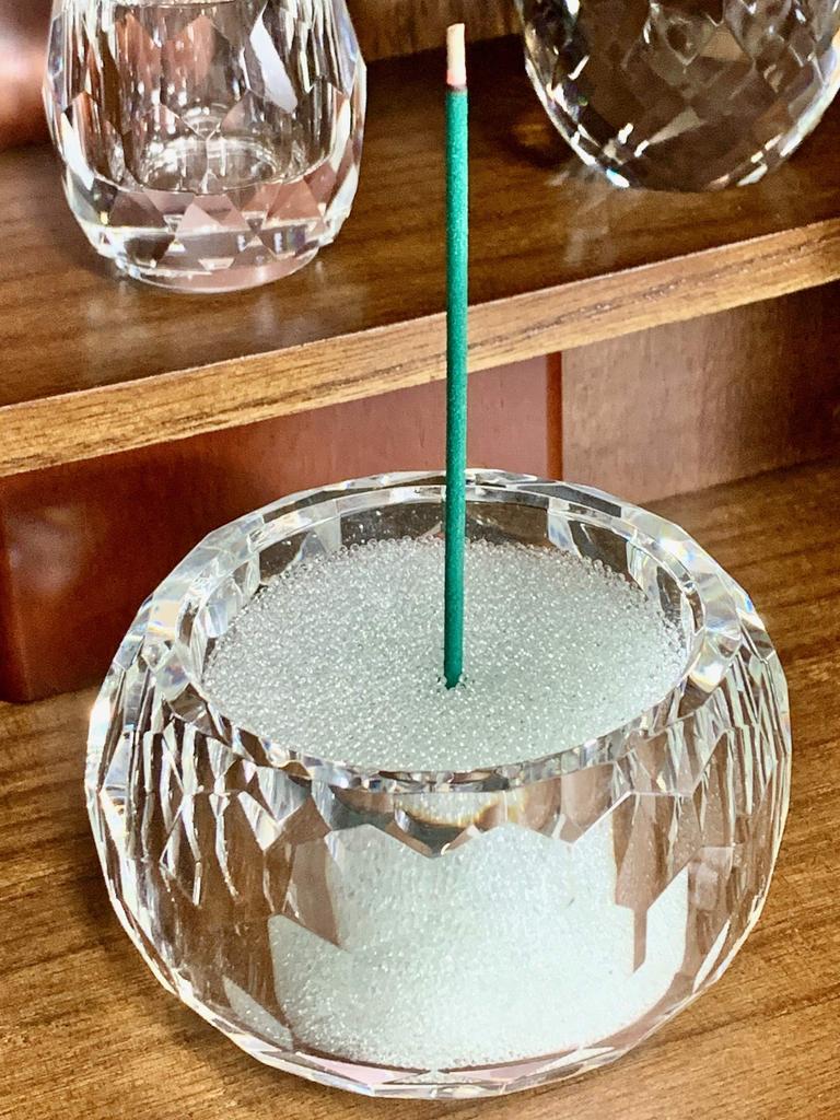 Karen Pure Beads Alpha Incense Ash, 500g, Crystal Beads, Made in Japan