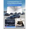 For Volvo XC60 XC40 XC90 S90 V60 S60 V90 Car Windshield Sunshades Front Shading UmbrellaWindshield Sunshades 1