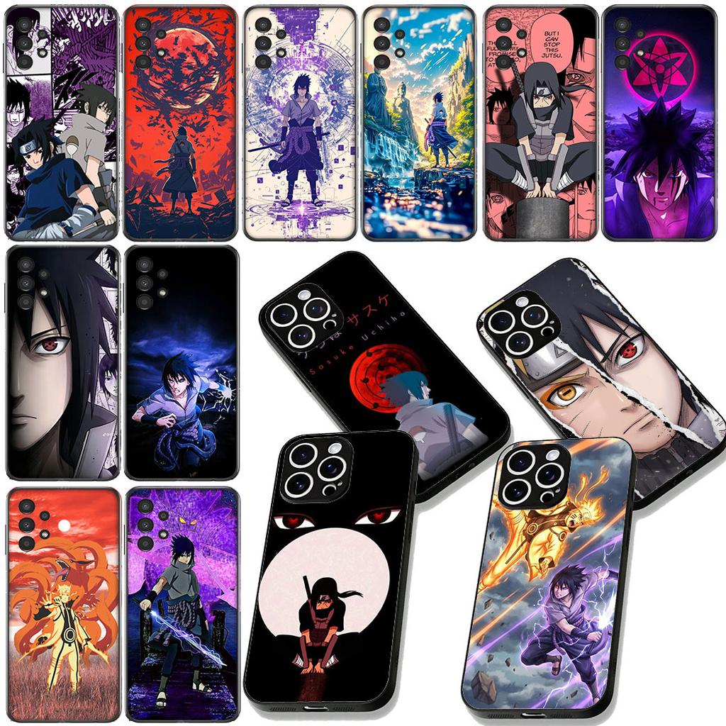 Wallpaper Sasuke Uchiha Narutos Phone Cover for Samsung Galaxy Note 20 9 10 S8 S10 Lite S9 Plus A54 A53 A21S S10E A17 Coque Case
