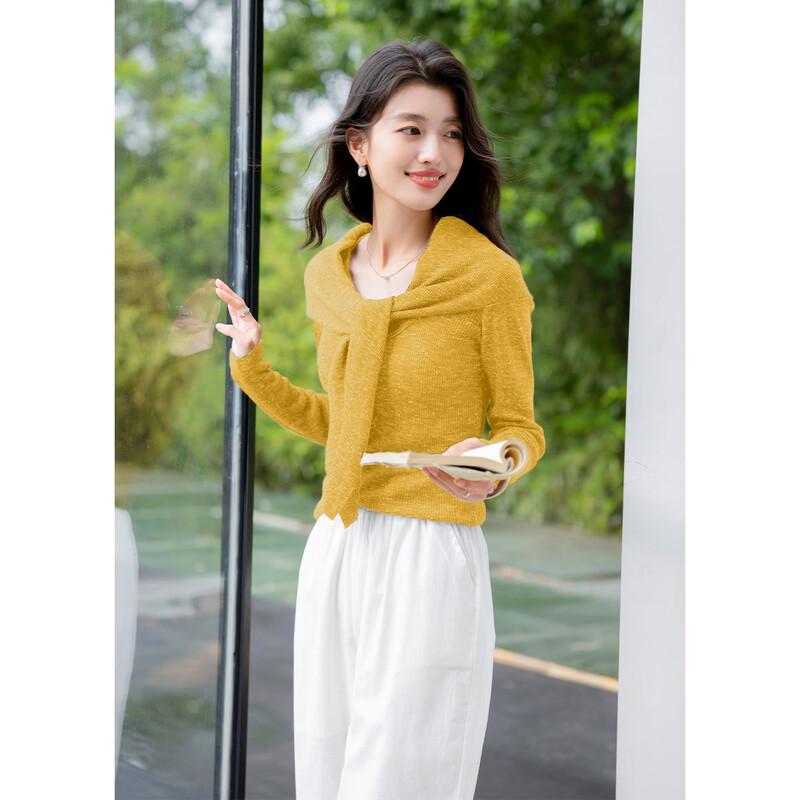 Mokana Women's Convertible Long-Sleeve Knit Top