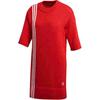 Originals Sweat Dress Comfortable Versatile Round Neck Short Sleeve Dress Women Dresses Red FU1747
