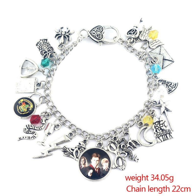 Magic Academy Hufflepuff Bracelet Gryffindor Bracelet Slytherin Bracelet Ravenclaw Bracelet Harry Potter Character DIY Beaded Bracelet