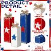 1PC Home Ornaments Wooden Tabletop Decorations American Flag Crafts Wood