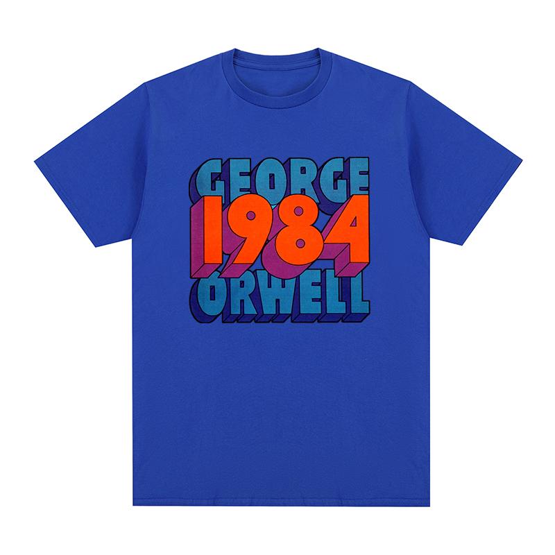 Koszulka George Orwell 1984 Wielki Brat Koszulka Popularny Hip Hop Raper Bawełna Męska Nowa TEE KOSZULKA Damskie Top