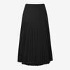 ZANZEA Women Casual Elastic Waist Solid Color Pleated Midi Skirts