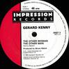 Disque vinyle GERARD KENNY The Other Woman The Other Man IMST3 IMPRESSION 1984 UK Rock Occasion