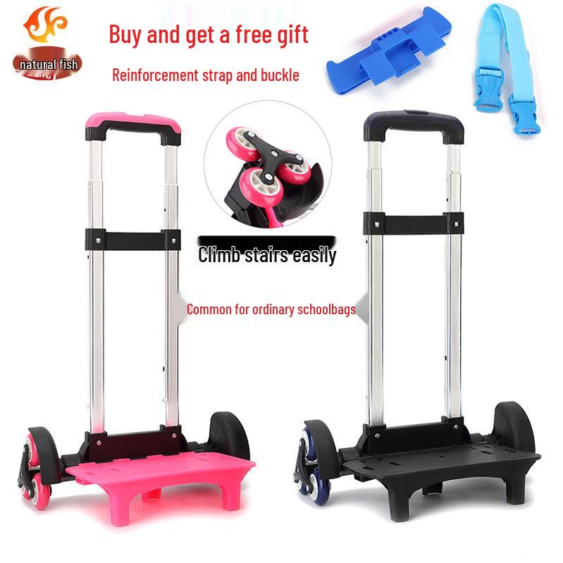 2020 Nový model Šestikolový vozík pro školní tašky pro chlapce a dívky – Design pro stoupání po schodech