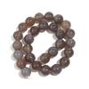 4/6/8/10/12/14mm Natural Gray Agates Stone Beads Round Loose Gemstone Beads For Jewelry Making DIY Bracelets Necklace Accesorios