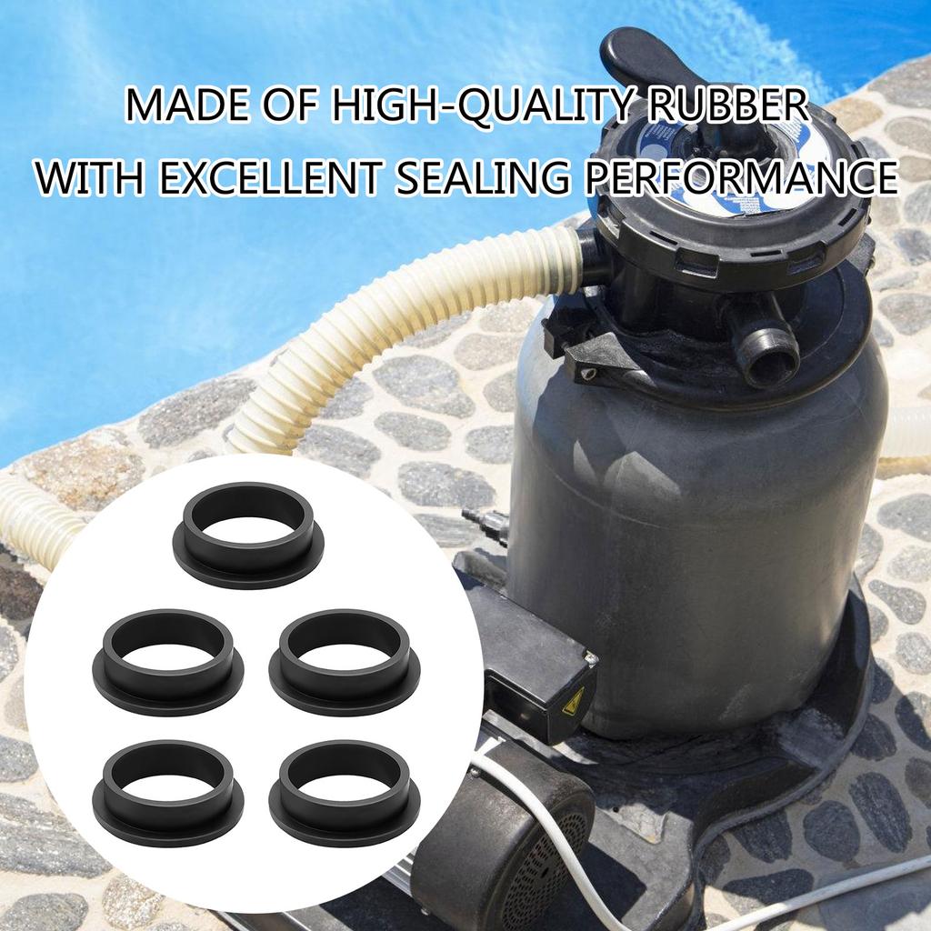 4/5Pcs L-Shape O-Rings Gasket Replacement for 11228 11412 Sand Filter Pumps Motor Seals Repair Set Repalcement Parts