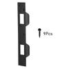 Double Holes Front Door Security Devices Rustproof Heavy-Duty Reinforcement Plate  Door Handle
