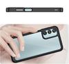 Samsung Galaxy M15 5G Fusion Hybrid Case, Transparent / Black