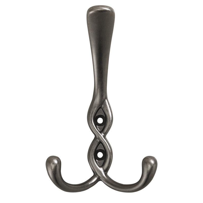 1Pcs Zinc Alloy Bronze Wall Mounted Hook Rustic Key Coat Bag Hat Hanger Robe Hooks Hanging Kitchen Bathroom Room Coat Rack Hooks