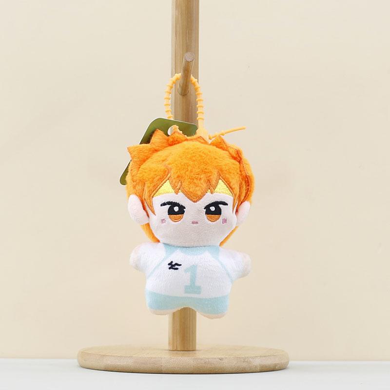 12cm Haikyu! Cute Doll Anime Figure Backpack Pendant Keychain Decoration Kids Toys Gifts