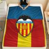Valencia Club de Fútbol Flannel Blanket, High quality Comfortable for All Seasons, Home Decor, Warmth and Comfort