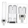 2 Stück 9W G23 Sockel Aquarium Fischtank UV Sterilisator Reiniger Lampen Keimtötende Ultraviolette Ersatz-Glühlampen