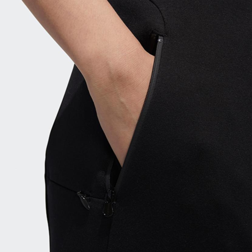 Adidas Neo Slim Fit Tapered Pants Women Pants Black GJ8061