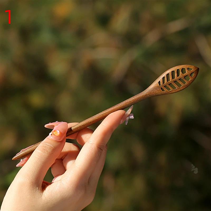 Vintage Haarstab Naturgrünes Sandelholz Haarnadel Frauen Mädchen Haarspangen Nadeln Antike Chinesischer Stil Haarschmuck Schmuck