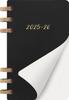 Moleskine 2026 Planner, 12-Month Spiral Diary, Large Size (13cm X 21cm), Soft Cover, Black, DSSPB12AMWH3Y26, Starting In January