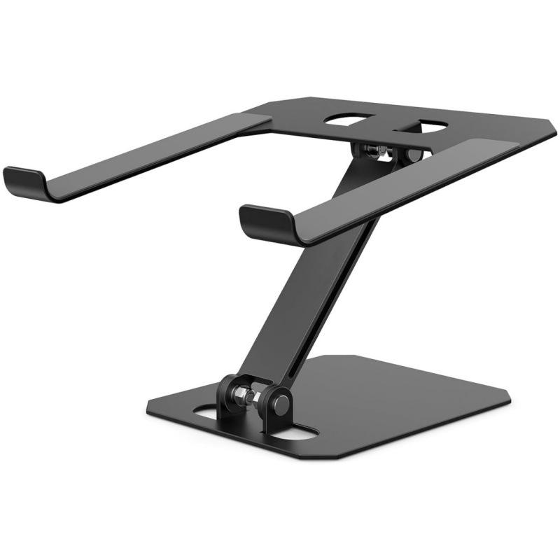 Aluminum Alloy Adjustable Laptop Stand - Vertical Cooling & Folding Design