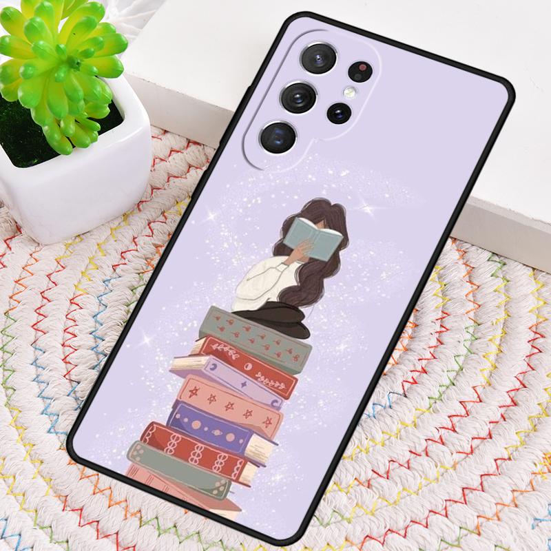 I Love Reading Books Silicone Phone Case For Samsung Galaxy Note 10 Pro S26 S25 S24 S23 S22 S21 Plus S25Ultra Capa Cover