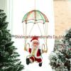 Electric Santa Claus Parachute Somersault Doll Christmas Ornament