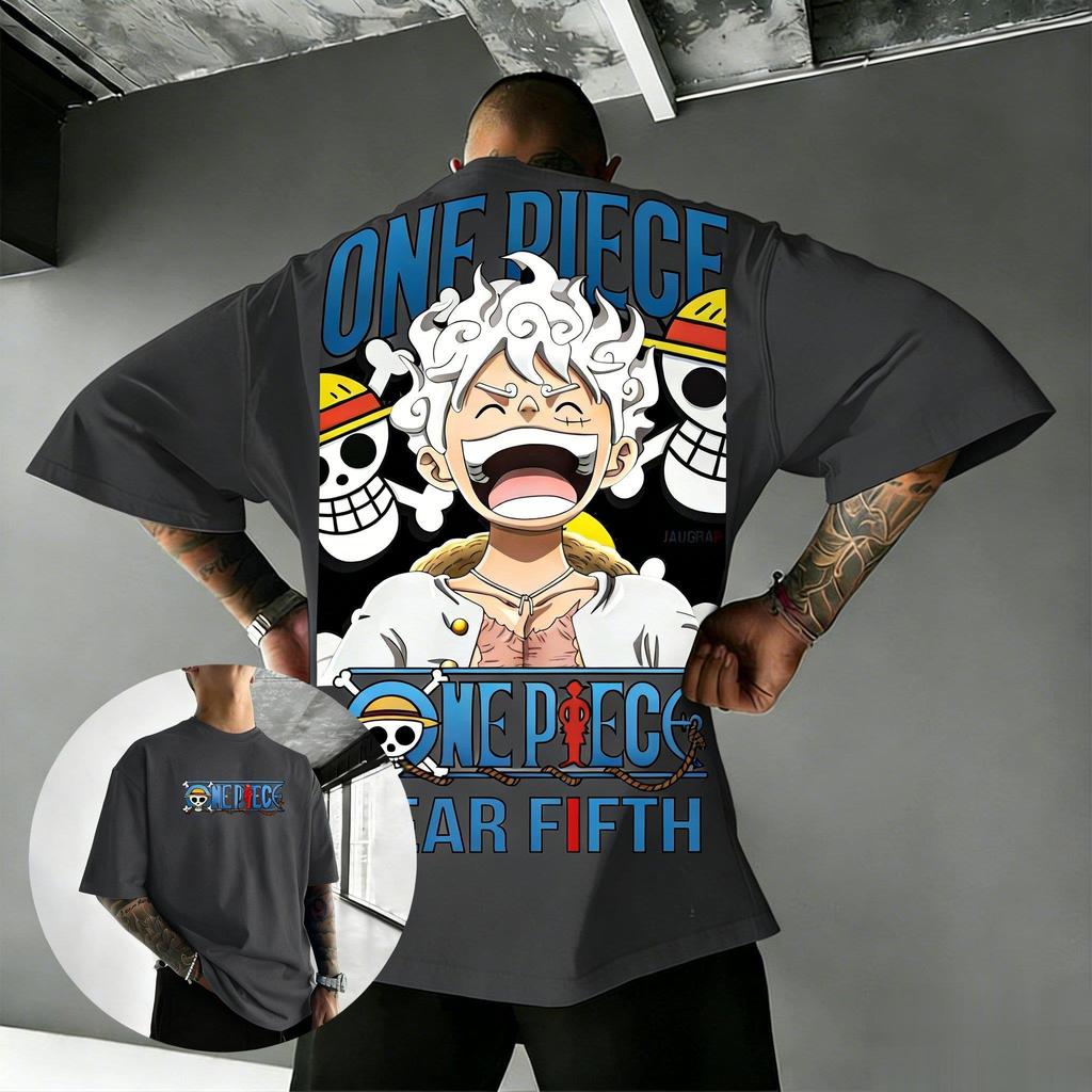 One Piece Luffy Gear 5 Anime T Shirt Men Women Short Sleeve Tee 2026 Summer Y2k Clothes Graphic Print Streetwear Casual Tops