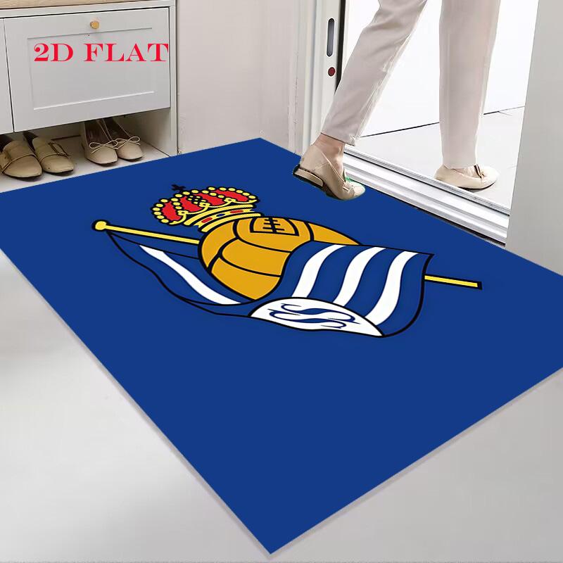Real Oviedo Carpet Rug for Living Room Bedroom Home Sofa Decoration,Kids play Nonslip Floor Mat