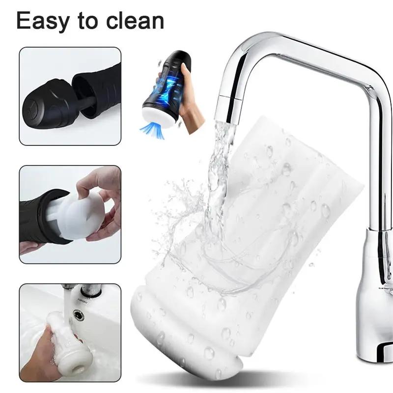 Pusyy Automatické Sání Pro Muže Vaguinas Dospělý Muž Dobíjecí Mužské Sexuální Přísavky Dospělá Panenka Pro Muže Ženy Vibrátor Kork