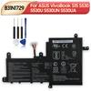 NOVA Bateria de Reposição Para ASUS VivoBook S15 S530 S530U S530UN S530UA B31N1729 Bateria de Laptop 3653mAh