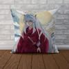 Inuyasha Pillow Case For Car Sofa Decorative Home Doublesided Print Plush Square Throw Pillow Cushion Cover