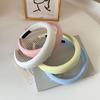 Versatile Headband Comfortable Fit Candy Color Thick Sponge Hair Hoop Daily Wear Makeup Hair