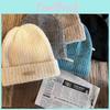 Knit Hat Warm For Women With Solid Color Design For Casual Cold Season Wear