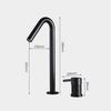 Widespread Bathroom Sink Mixer Single Lever Hot and Cold Basin Faucet Brass Black chrome finished Lavatory Tasp Brush Gold