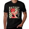 Natsu Dragneel Vintage Art Tshirt Basic Regular Fit Casual Tshirt