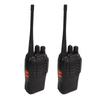 2 Pcs Walkie Talkie 16 Channels 400?470MHz Mini Two Way Radio with Base for Security Properties