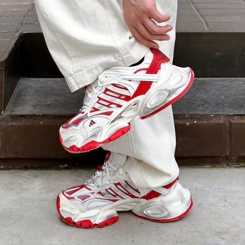 adidas Vento Xlg Deluxe Zapatillas Blanco Rojo JS1590
