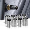 Car 3D Metal Logo Wheel Stem Air Valve Caps Tire Dust Covers For e-C3 e-C4 X C5X C3 C4 Cactus Picasso C-Crosser C6 C1