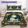 Set Copripiumino con Fantasia Barboncino Copripiumino Federa Decorazione per la Casa Regalo di Compleanno (1 * copripiumino + 2 * federe senza imbottitura)99