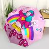 1pc K pop Music Automatic Folding Umbrella, Heavy Duty 8 Rib Iron Frame,  Suitable for Travel, Daily Use, Birthday, Decor Gift m0105112