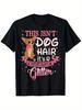 Women's Funny Chihuahua Glitter T-Shirt - Cute Chihuahua Dog Lover Top with Sparkling Pet Tee, Comfo
