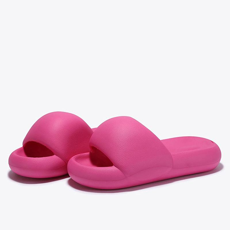 2025 New Bread Sandals Integrated Molding Non-slip and Wear-resistant Simple Fashion Men and Women Couple Sandals