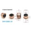 Angle Grinder Commutator 22.65x9.5x15(19)x24P, Fits 6-100 Models