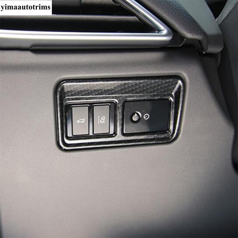 Head Lamp / Handbrake / Dashboard Air AC / Water Cup / Steering Wheel Cover Trim  Accessories For Jaguar F-Pace X761 2017 -