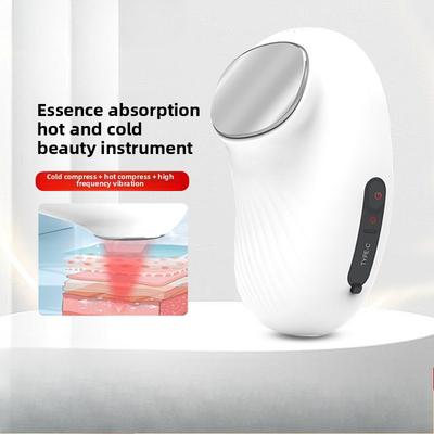 New Hot and Cold Beauty Instrument, Facial Cooling and Heating Beauty Instrument, Ice Compress Face Introduction Instrument