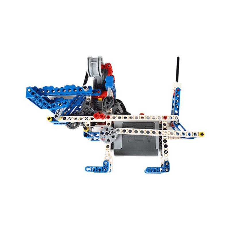 Lego-Compatible Programming Robot with Technic Building Blocks for Educational Play