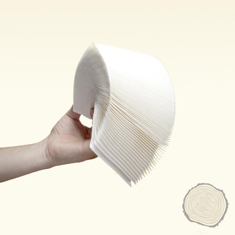 Premium Cone-Shaped Disposable Coffee Filters, Food Grade, Compatible with V60 for 1-4 Servings.