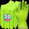 1/10airs Fluorescent Gloves Luminous Magic Party UV Bar Atmosphere Props Women Men Vocal Concert Glow In The Dark Neon Mittens
