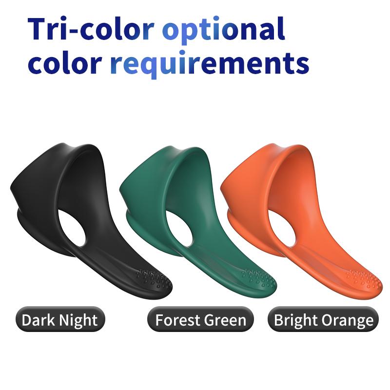 Reusable Soft Silicone Cock Ring Enhance Erections Scrotal Ring Semen Lock Ring Delayed Ejaculation Penis Ring Sex Toys for Men