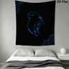RCD Espanyol Wall Tapestry Aesthetic Wall Hanging Printed Fabric Blanket Decorative Tapestries for Bedroom Living Room Home Decor
